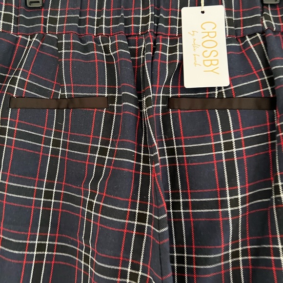NWT NAVY BLUE TROUSERS CROSBY BY MOLLIE BURCH - Picture 4 of 10